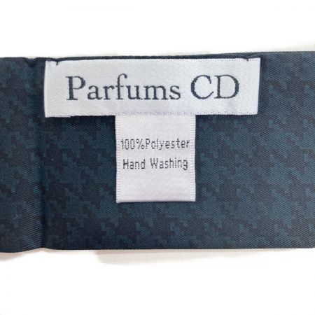  Christian Dior クリスチャンディオール Parfums CD ポニーテール スカーフ Bランク