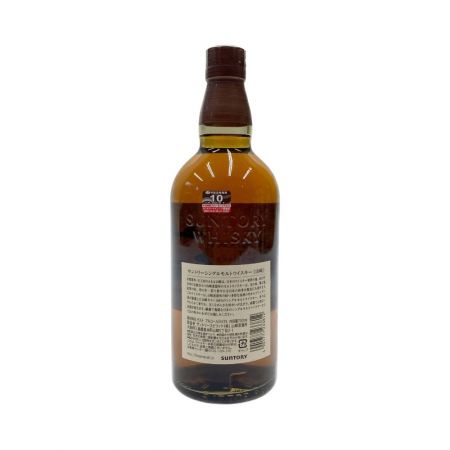 【北海道内限定発送】 YAMAZAKI 山崎/サントリー ウイスキー 700ml 43% 未開栓