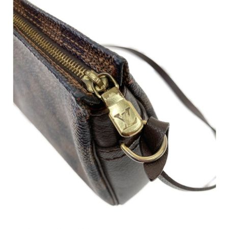  LOUIS VUITTON ルイヴィトン ダミエ トゥルースメイクアップ ポーチ N51982 ブラウン