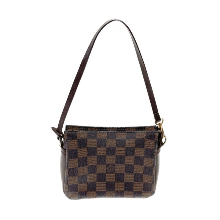 LOUIS VUITTON ルイヴィトン ダミエ トゥルースメイクアップ ポーチ N51982 ブラウン｜中古｜なんでもリサイクルビッグバン