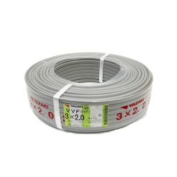 〇〇 YAZAKI VVFケーブル 3芯 3× 2.0 PbF 100m 未開封品 Nランク