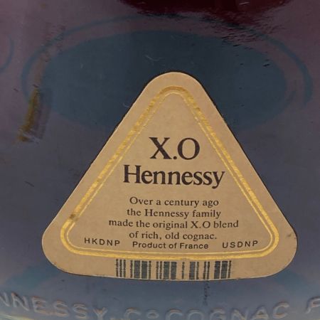  Hennessy ヘネシー JAS XO ブランデー 金キャップ グリーンボトル 700ml 古酒 未開栓