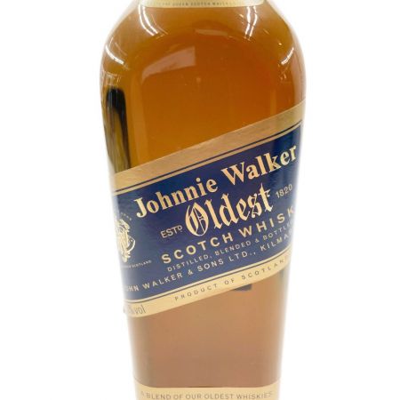  Johnnie Walker ジョニーウォーカー ブルーラベル Oldest 750ml 43度 ウィスキー 古酒 未開栓