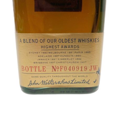  Johnnie Walker ジョニーウォーカー ブルーラベル Oldest 750ml 43度 ウィスキー 古酒 未開栓