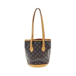 〇〇 LOUIS VUITTON ルイヴィトン モノグラム プチ・バケットPM トートバッグ M42238 Bランク