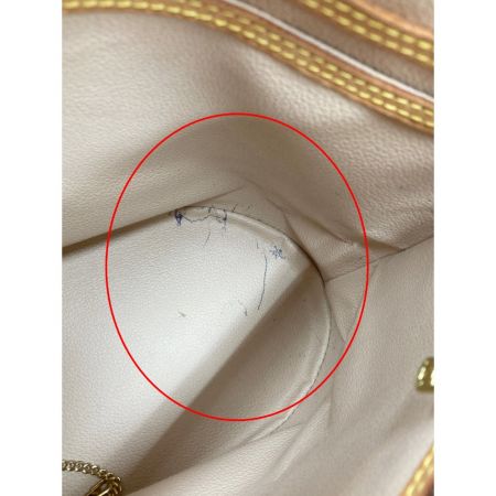  LOUIS VUITTON ルイヴィトン モノグラム プチ・バケットPM トートバッグ M42238