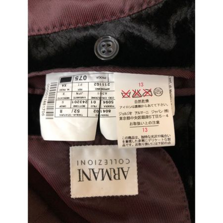  ARMANI アルマーニ メンズ ジャケット サイズ52 ブラウン
