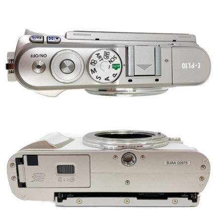  OLYMPUS オリンパス ミラーレス一眼カメラ PEN  E-PL10 ホワイト ダブルズームキット