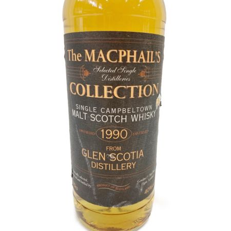  The MACPHAIL’S glen scotia グレンスコシア ウイスキー 未開栓