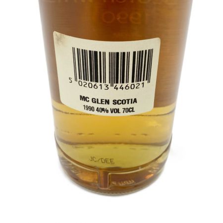  The MACPHAIL’S glen scotia グレンスコシア ウイスキー 未開栓