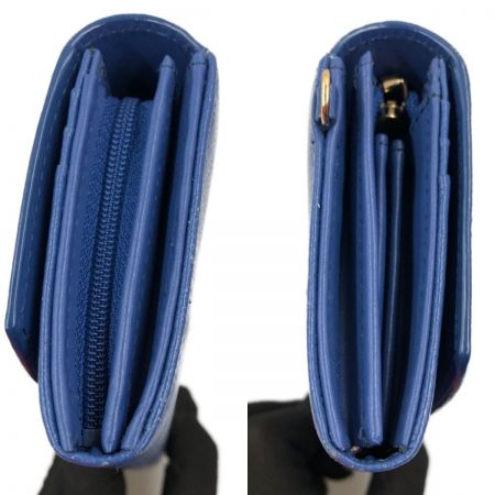  Samantha Thavasa サマンサタバサ Petit Choice Disney ディズニー 長財布 ブルー