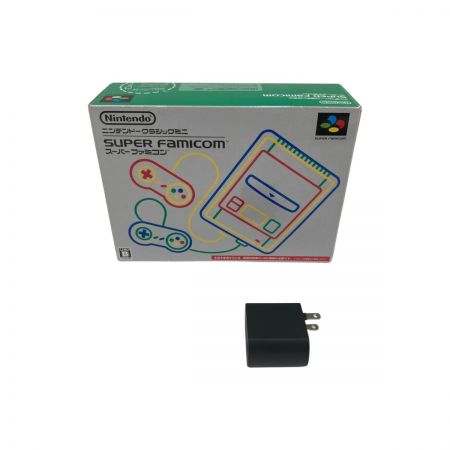  Nintendo ニンテンドウ ニンテンドークラシックミニ スーパーファミコン CLV-301 取説欠品 ACアダプタ付