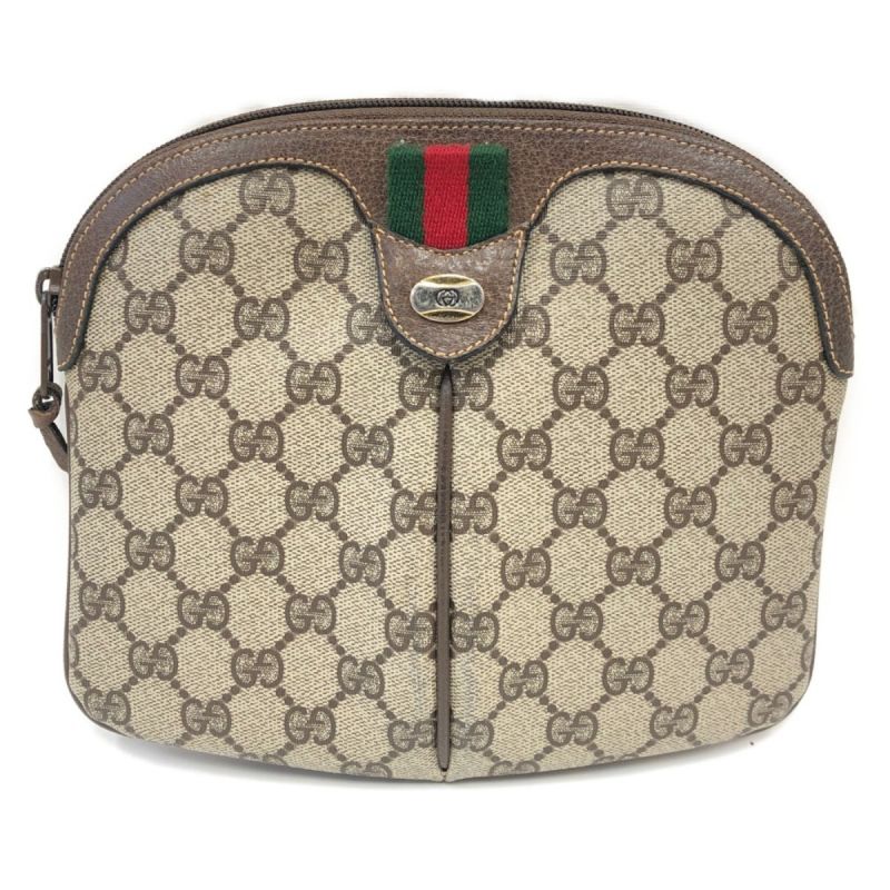 中古】 GUCCI グッチ ショルダーバック オールドグッチ シェリーライン