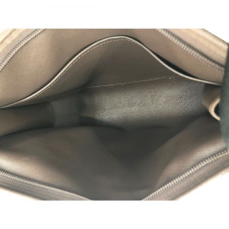  BURBERRY バーバリー スモークドチェック セカンドバック クラッチバック ブラウン