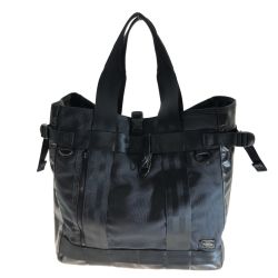 〇〇 PORTER ポーター HEAT トートバッグ 703-07966 ブラック Bランク