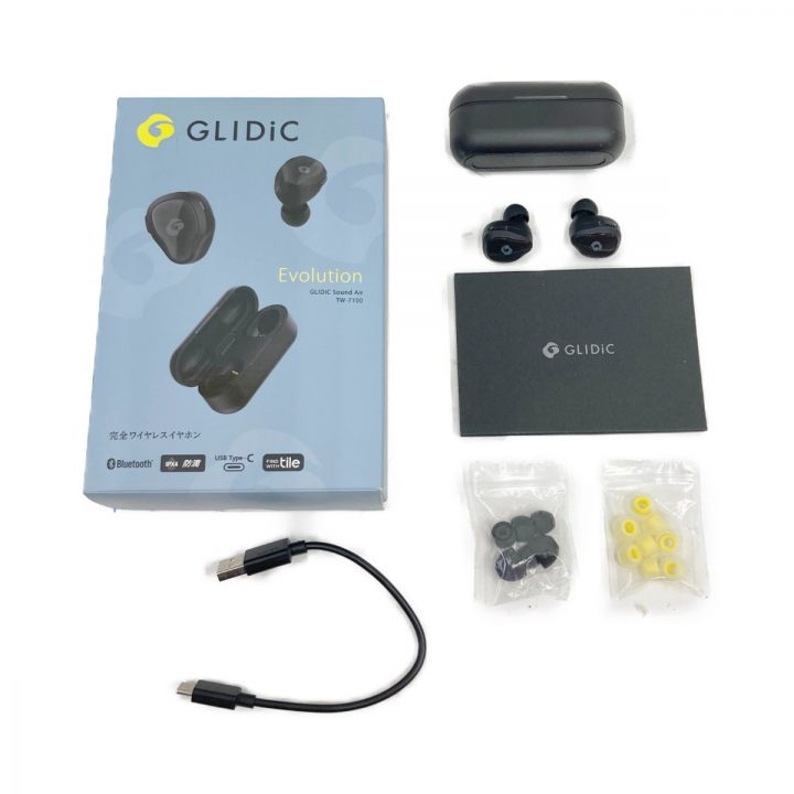 GLIDIC グライディック フル ワイヤレスイヤホン TW-7100 ブラック｜中古｜なんでもリサイクルビッグバン