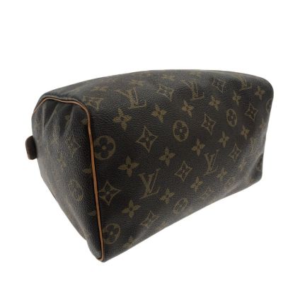 中古】 LOUIS VUITTON ルイヴィトン モノグラム スピーディー25 鍵付き