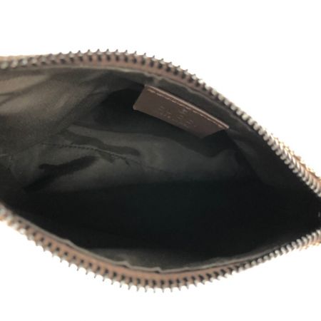  GUCCI グッチ アクセサリーポーチ GGキャンバス 101634 1956 ブラウン