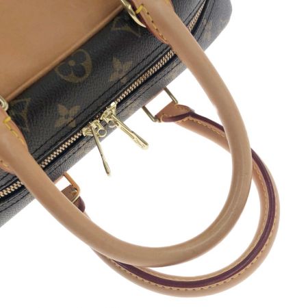  LOUIS VUITTON ルイヴィトン モノグラム ボーリング・ヴァニティドーヴィル ボストンバッグ  M47270 ブラウン x ベージュ