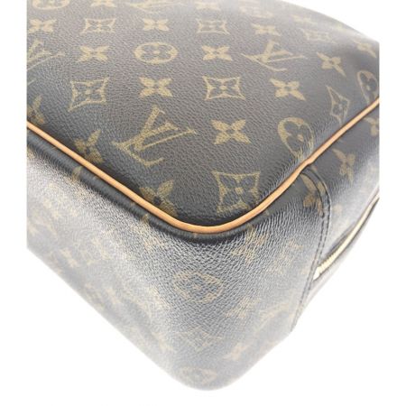  LOUIS VUITTON ルイヴィトン モノグラム ボーリング・ヴァニティドーヴィル ボストンバッグ  M47270 ブラウン x ベージュ