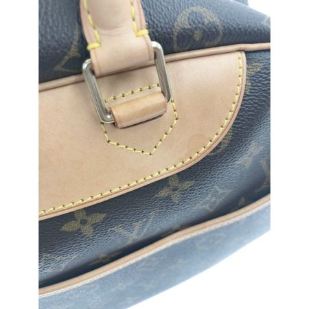  LOUIS VUITTON ルイヴィトン モノグラム ボーリング・ヴァニティドーヴィル ボストンバッグ  M47270 ブラウン x ベージュ