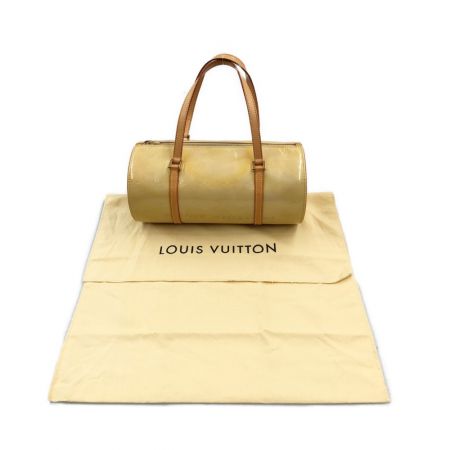  LOUIS VUITTON ルイヴィトン モノグラム・ヴェルニ ベッドフォード M91006 イエロー