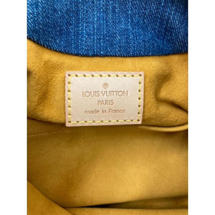 LOUIS VUITTON ルイヴィトン モノグラムデニム プリーティ