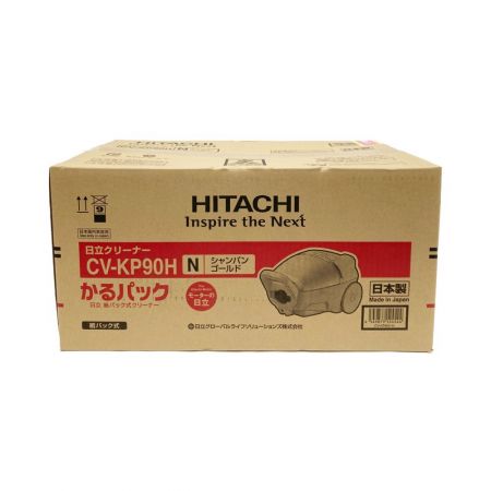  HITACHI 日立 かるパック 紙パック 掃除機 CV-KP90H ゴールド