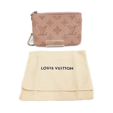 LOUIS VUITTON ルイヴィトン マヒナ ポシェットクレ 小銭入れ M69508 ピンク Bランク