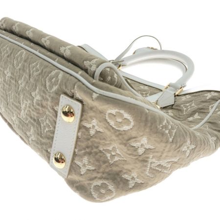  LOUIS VUITTON ルイヴィトン サビア カバMM  パドロック・鍵付 M93495 ベージュ x ホワイト