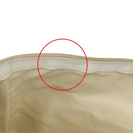  LOUIS VUITTON ルイヴィトン サビア カバMM  パドロック・鍵付 M93495 ベージュ x ホワイト