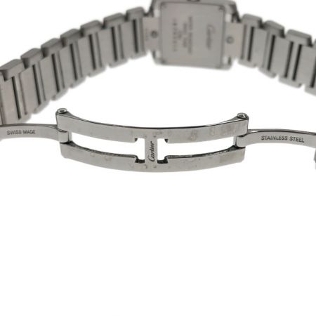  Cartier カルティエ 腕時計 タンクフランセーズ レディース 2384 シルバー