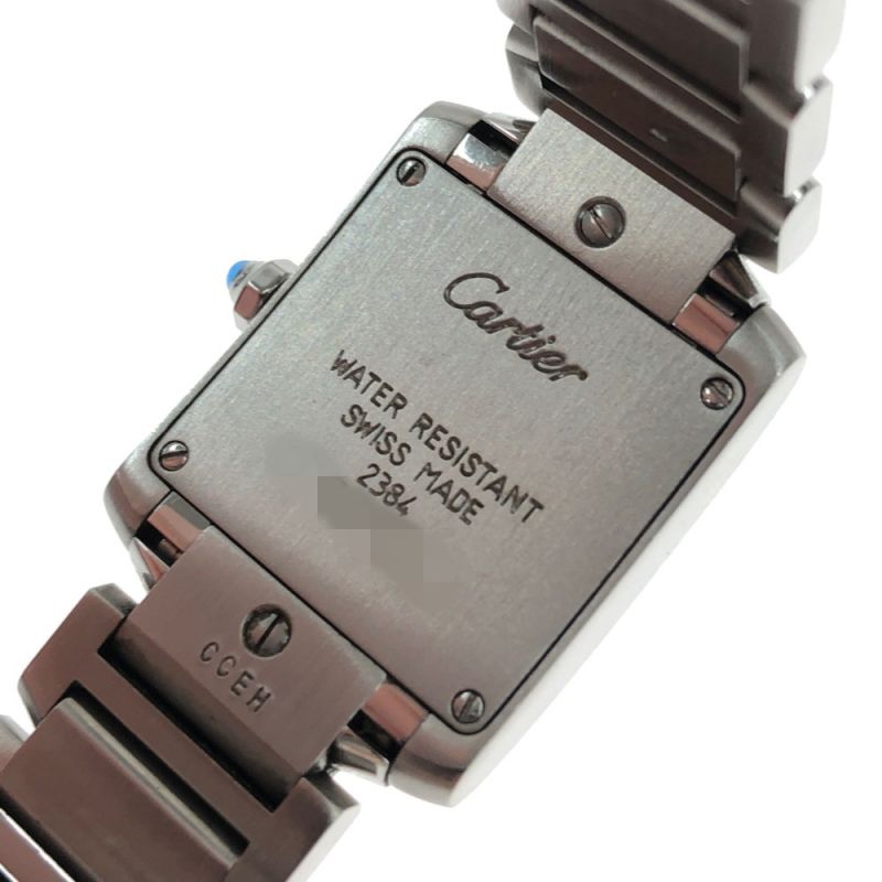 中古】 Cartier カルティエ 腕時計 タンクフランセーズ レディース 
