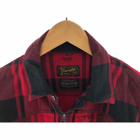  Wrangler×Nano universe メンズ ジャケット サイズM レッド×ブラック