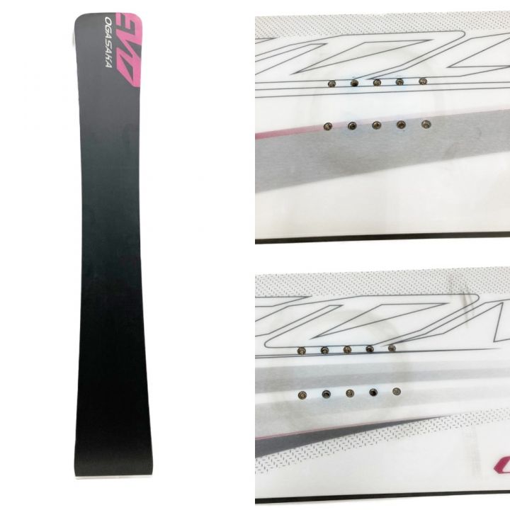 OGASAKA オガサカ EVO 15-16 SL 162cm スノーボード ホワイト - 中古