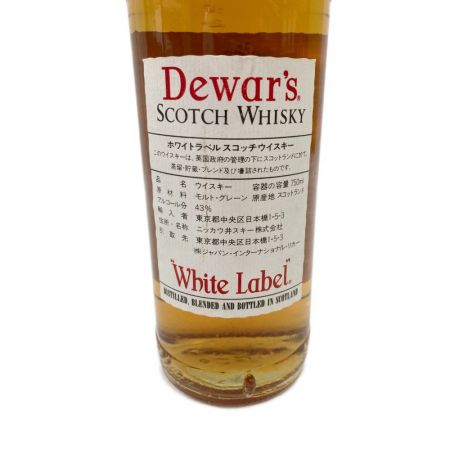  Dewars デュワーズ  ウイスキー 未開栓