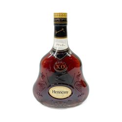 〇〇 Hennessy ヘネシー ジャス ヘネシー Jas Hennessy XO ブランデー コニャック 金キャップ クリアボトル 古酒 Nランク 未開栓