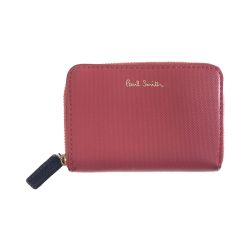 〇〇 Paul Smith ポールスミス コインケース  ピンク Bランク