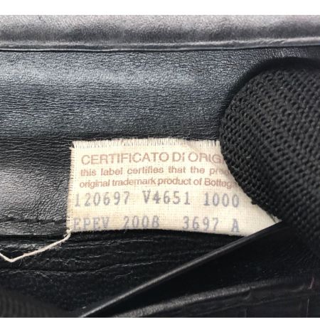  BOTTEGA VENETA ボッテガヴェネタ イントレチャート 長財布 120697 V4651 1000 ブラック