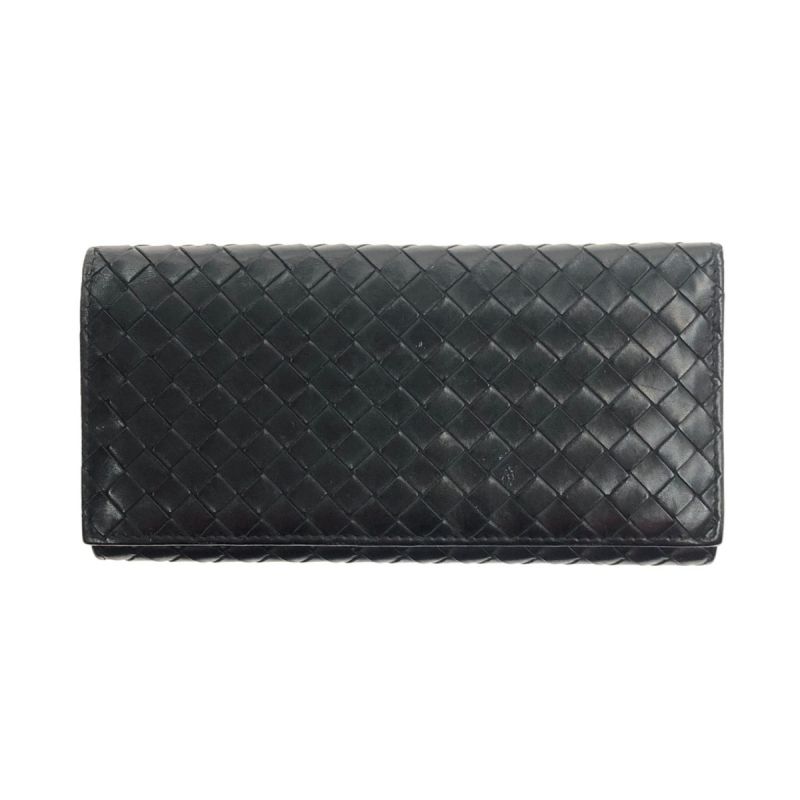 中古】 BOTTEGA VENETA ボッテガヴェネタ イントレチャート 長財布