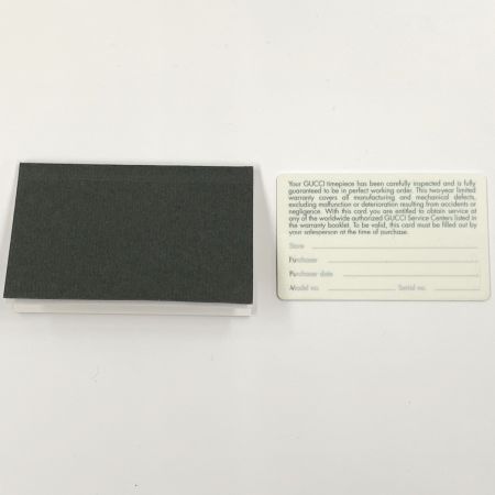  GUCCI グッチ レディース腕時計 バングルウォッチ 1900L ブラック