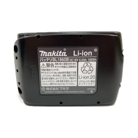  MAKITA マキタ 充電式ディスクグラインダ 100mm 18V 6.0Ah  GA402DRG