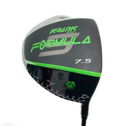 〇〇 KRANKGOLF ドライバー フォーミュラ FORMULA 5 7.5 ブラック×グリーン x グリーン Aランク