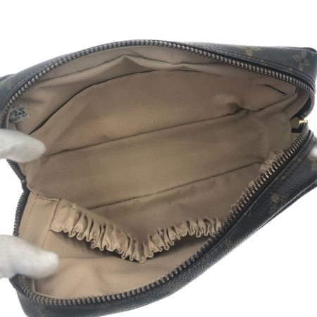  LOUIS VUITTON ルイヴィトン コスメポーチ モノグラム トゥルーストワレット23 M47524 ブラウン