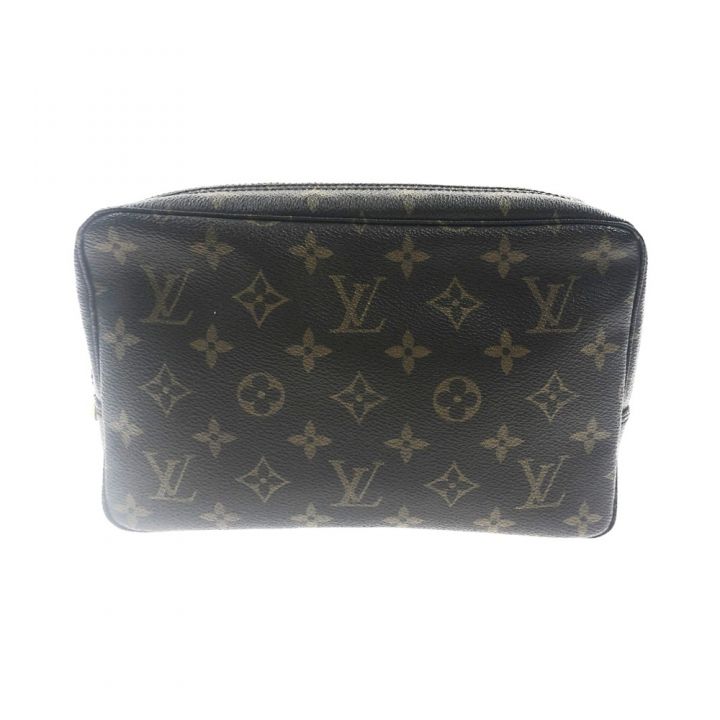 LOUIS VUITTON ルイヴィトン コスメポーチ モノグラム トゥルーストワレット23 M47524 ブラウン｜中古｜なんでもリサイクルビッグバン