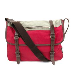 〇〇 Paul Smith ポールスミス バッグ ショルダーバッグ  レッド×ブラウン Bランク