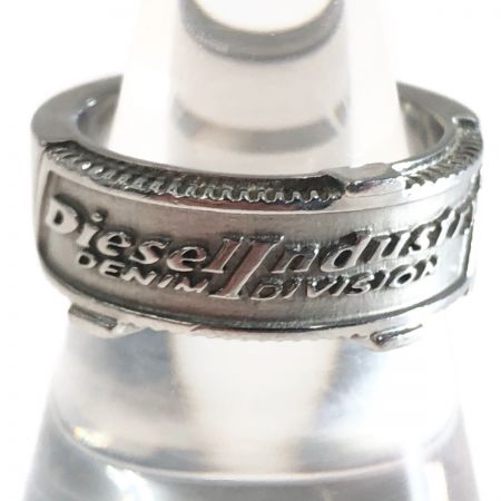 DIESEL ディーゼル リング 指輪 18号 シルバー Bランク