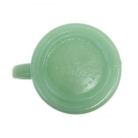  Fire King ファイヤーキング ジェダイ カップ Dハンドルマグ グリーン