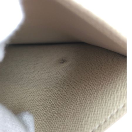  LOUIS VUITTON ルイヴィトン ダミエ アズール ポルトフォイユ ヴィエノワ 二つ折り財布 n61676 ホワイト