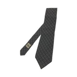 〇〇 FENDI フェンディ ズッキーノ柄 ネクタイ ブラウン Bランク